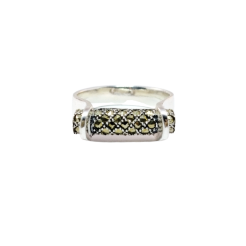 JSAJ MARCASITE BAND RING