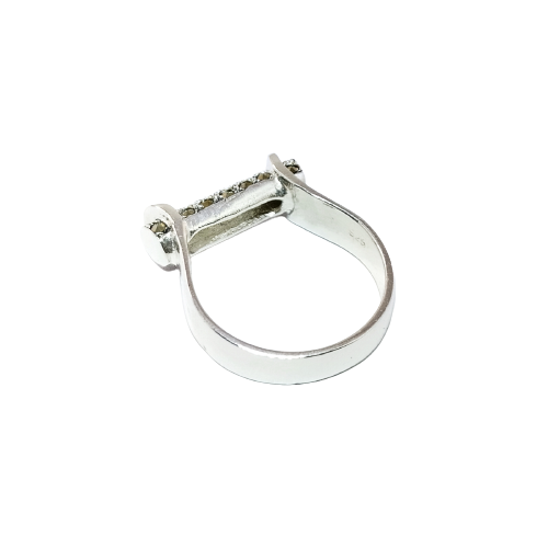 JSAJ MARCASITE BAND RING