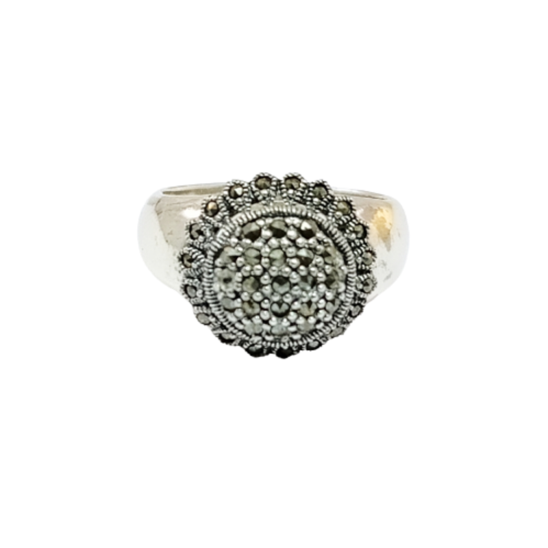 JSAJ MARCASITE BAND RING