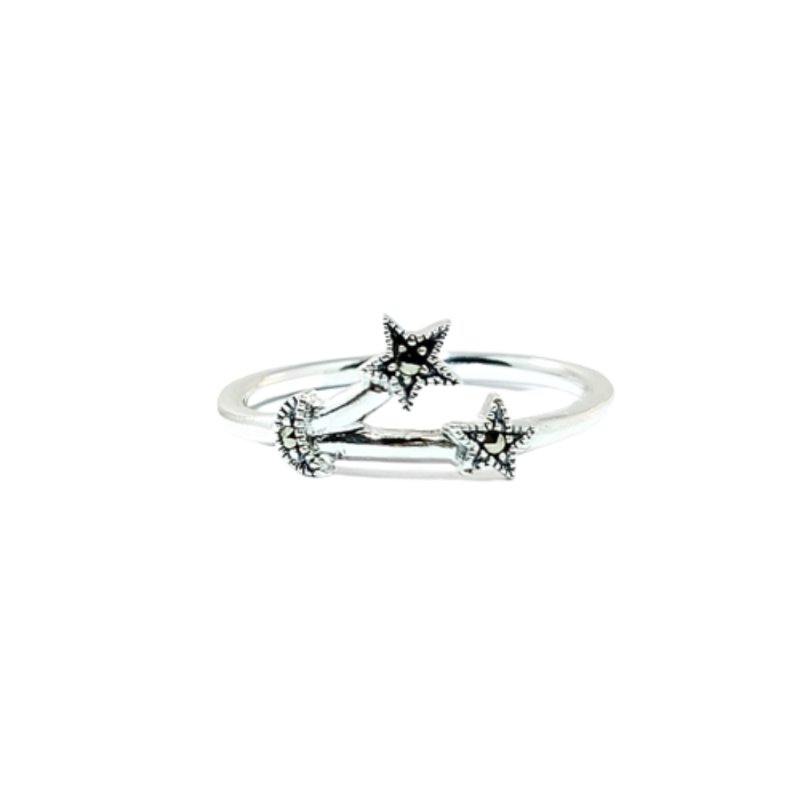 JSAJ MARCASITE RING STAR