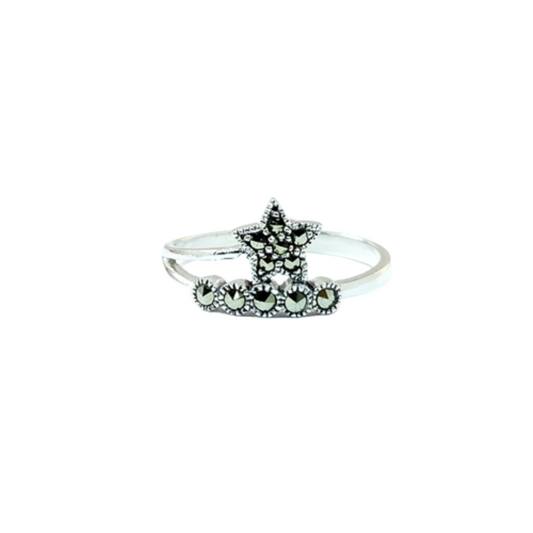 JSAJ MARCASITE RING STAR