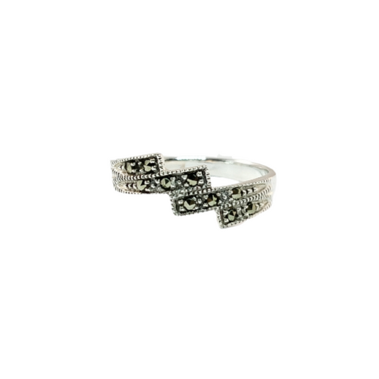 JSAJ MARCASITE BAND RING