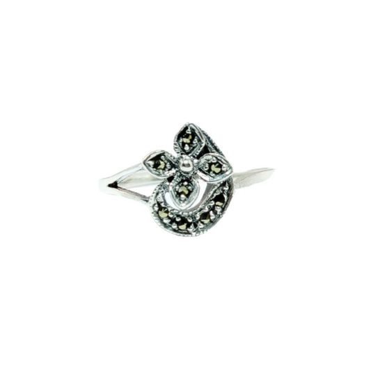 JSAJ MARCASITE BAND RING