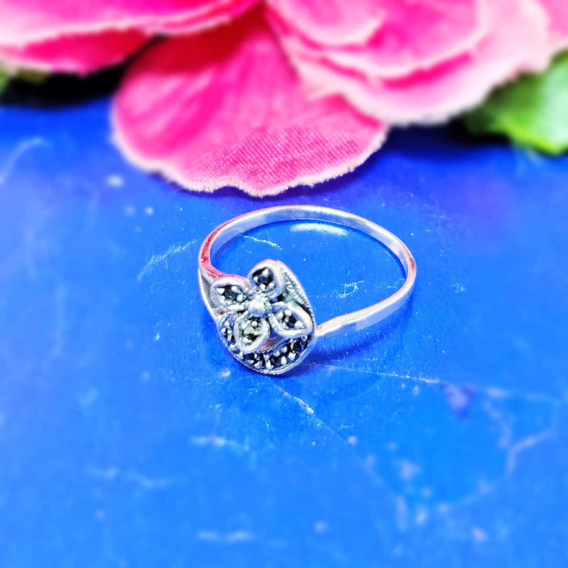 JSAJ MARCASITE BAND RING