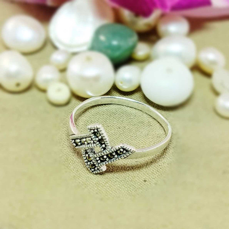 JSAJ MARCASITE BAND RING