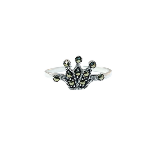 JSAJ MARCASITE BAND RING