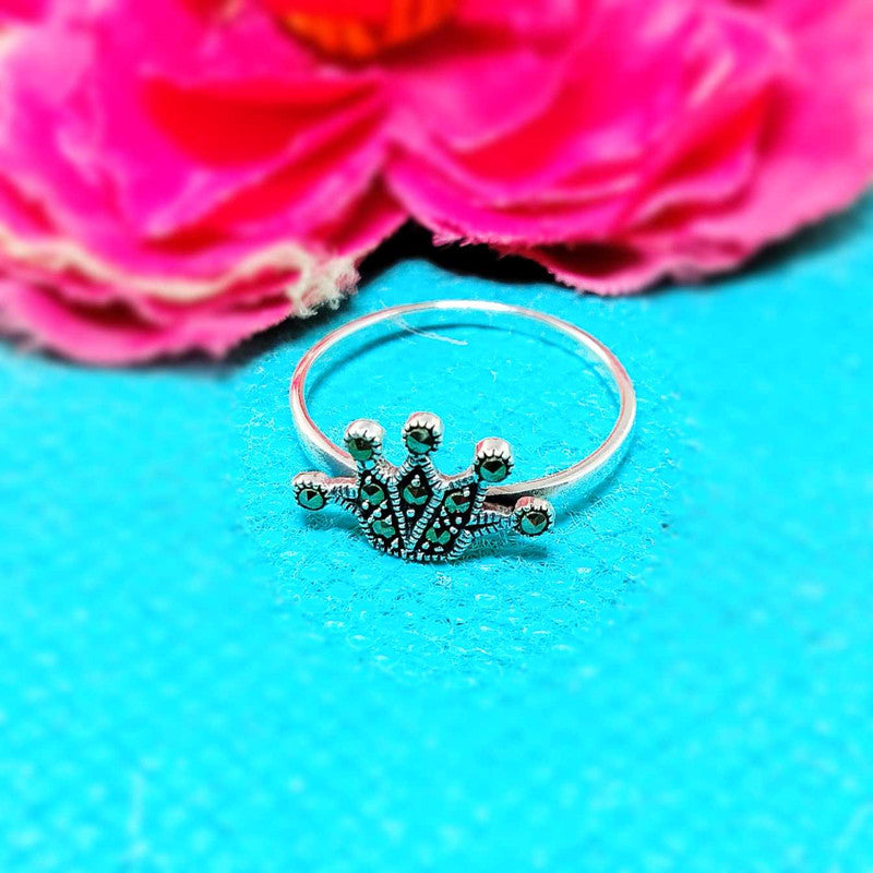 JSAJ MARCASITE BAND RING