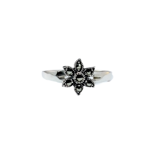 JSAJ MARCASITE BAND RING