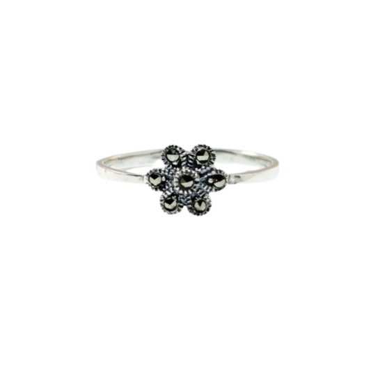 JSAJ MARCASITE BAND RING