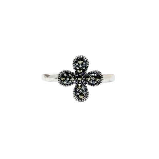 JSAJ MARCASITE BAND RING
