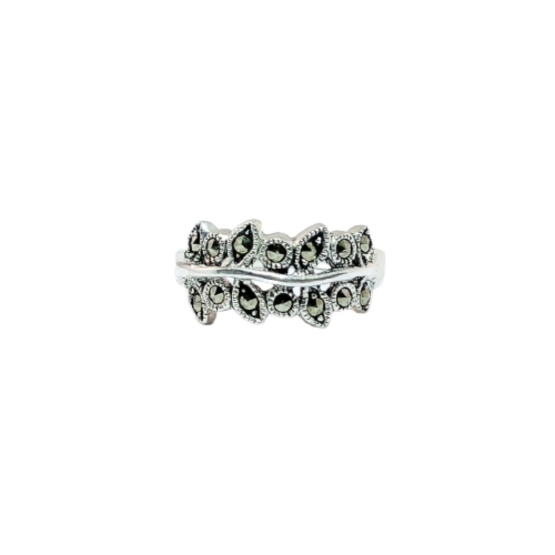 JSAJ MARCASITE BAND RING