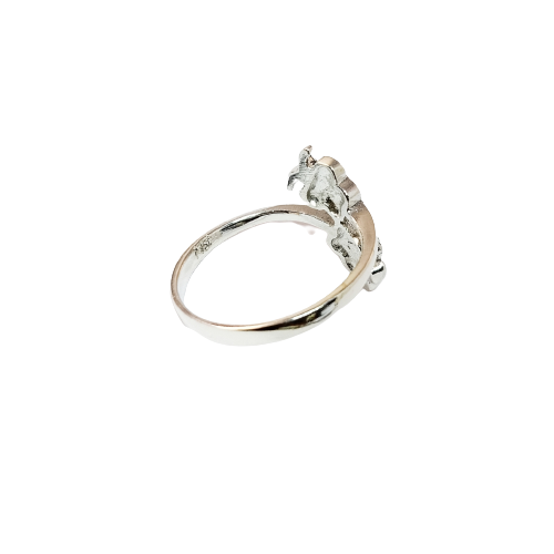 JSAJ BUTTERFLY MARCASITE RING