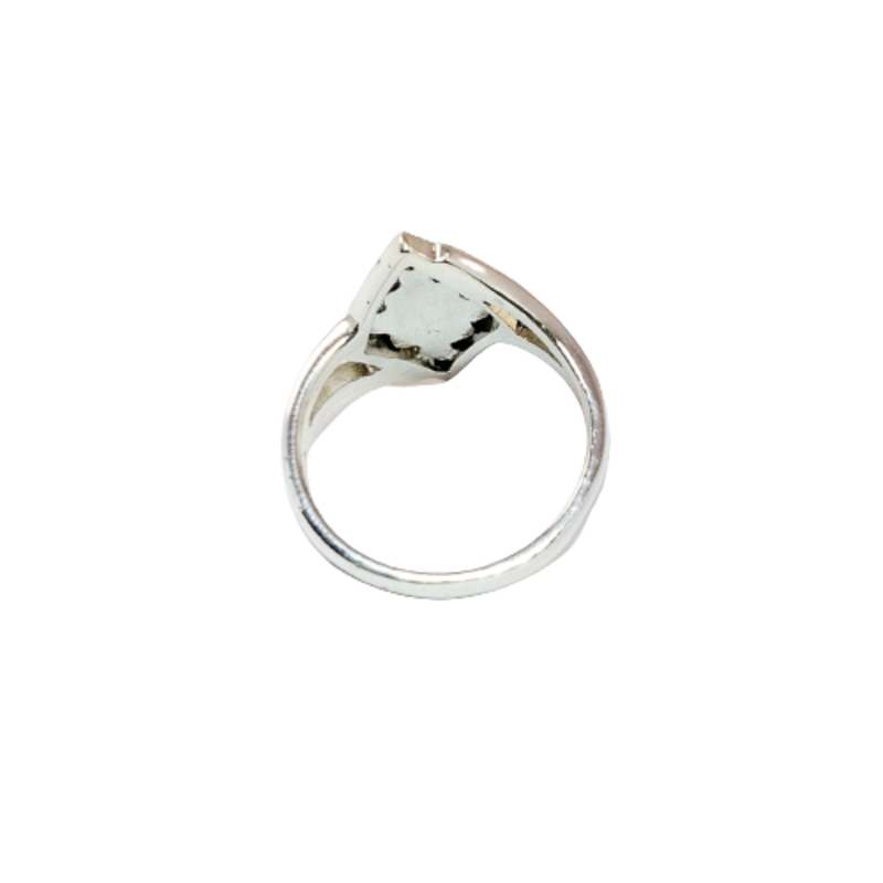 JSAJ MARCASITE RING RHOMBUS SHAPE