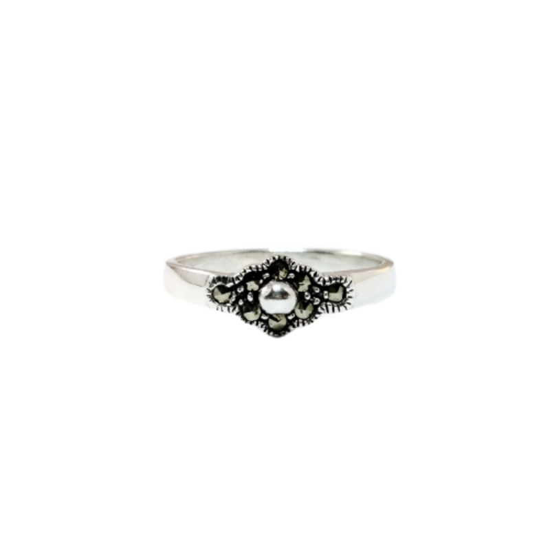JSAJ MARCASITE BAND RING