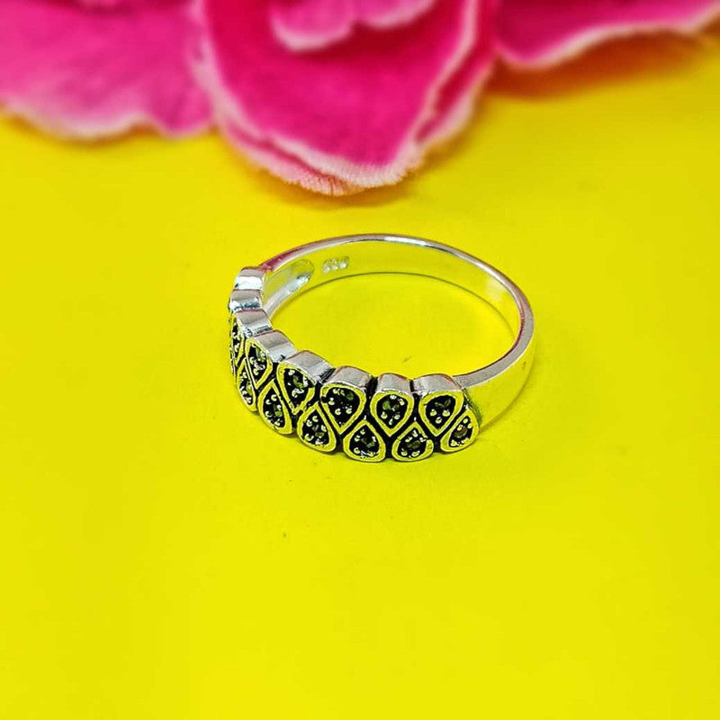 JSAJ MARCASITE BAND RING