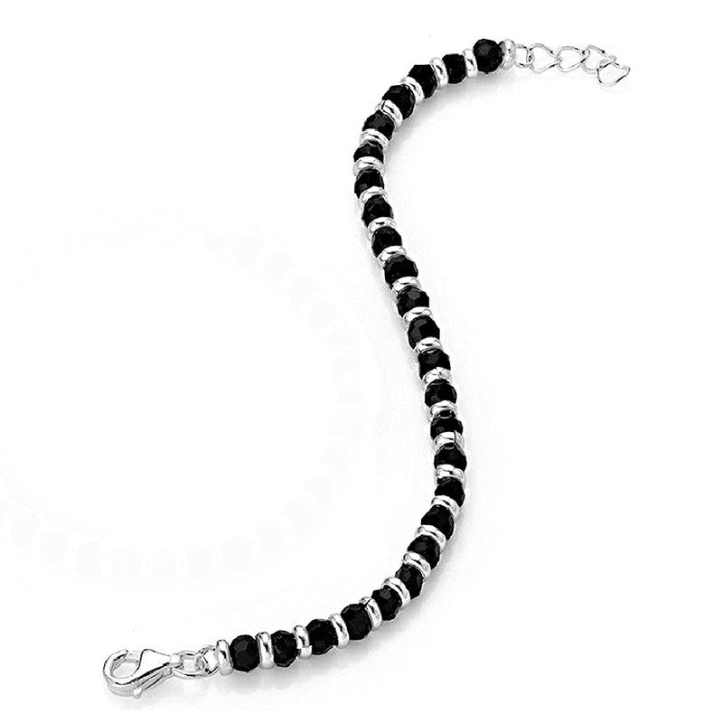 JSAJ Silver 925 Sterling Silver NAJARIYA Anklet SINGLE PC for Womens Girls handmade Anklet Payal