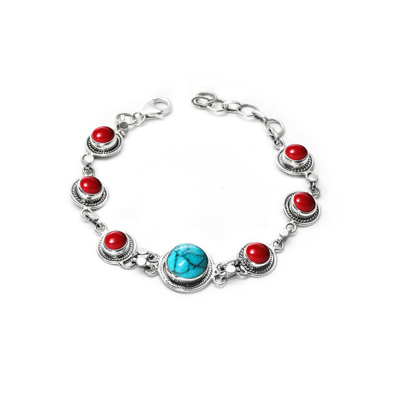 5049 TURQUOISE+ORANGE ONYX
