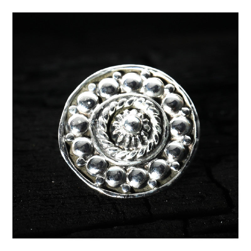 SILVER NOSE PIN WIRE NOSE PIN STERLING SILVER 925 SILVER OXIDIZED NOSE PIN FOR GIRLS AND WOMENS
