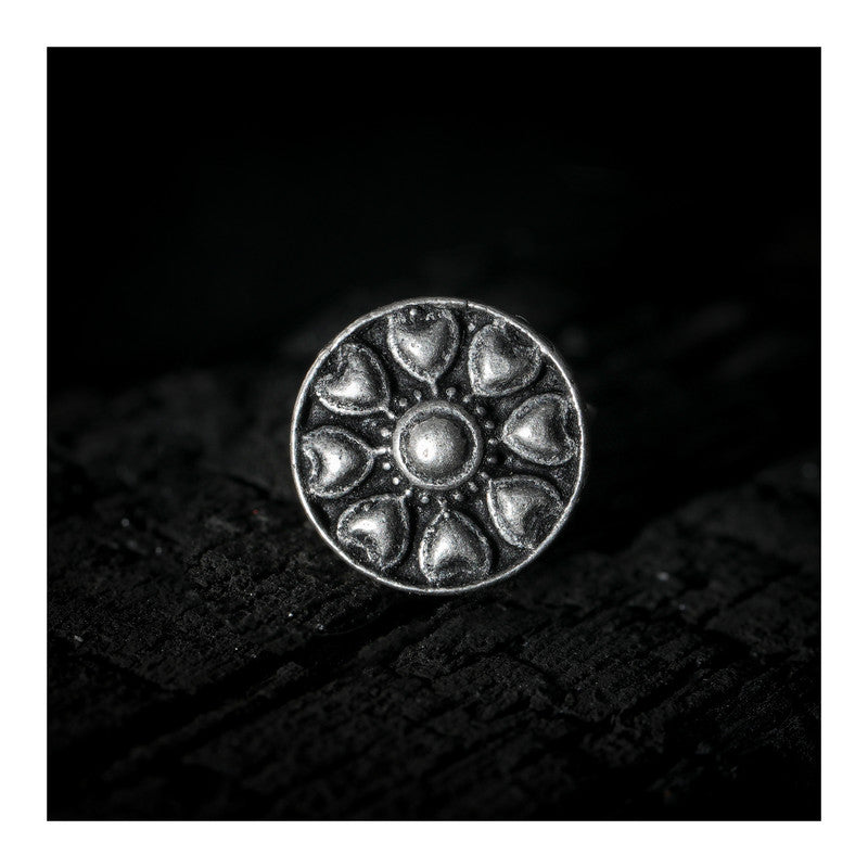 SILVER NOSE PIN WIRE NOSE PIN STERLING SILVER 925 SILVER OXIDIZED NOSE PIN FOR GIRLS AND WOMENS