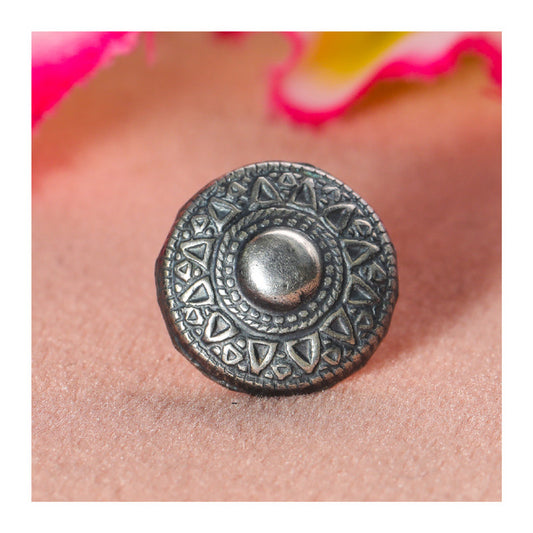 SILVER NOSE PIN WIRE NOSE PIN STERLING SILVER 925 SILVER OXIDIZED NOSE PIN FOR GIRLS AND WOMENS