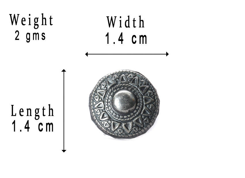 SILVER NOSE PIN WIRE NOSE PIN STERLING SILVER 925 SILVER OXIDIZED NOSE PIN FOR GIRLS AND WOMENS