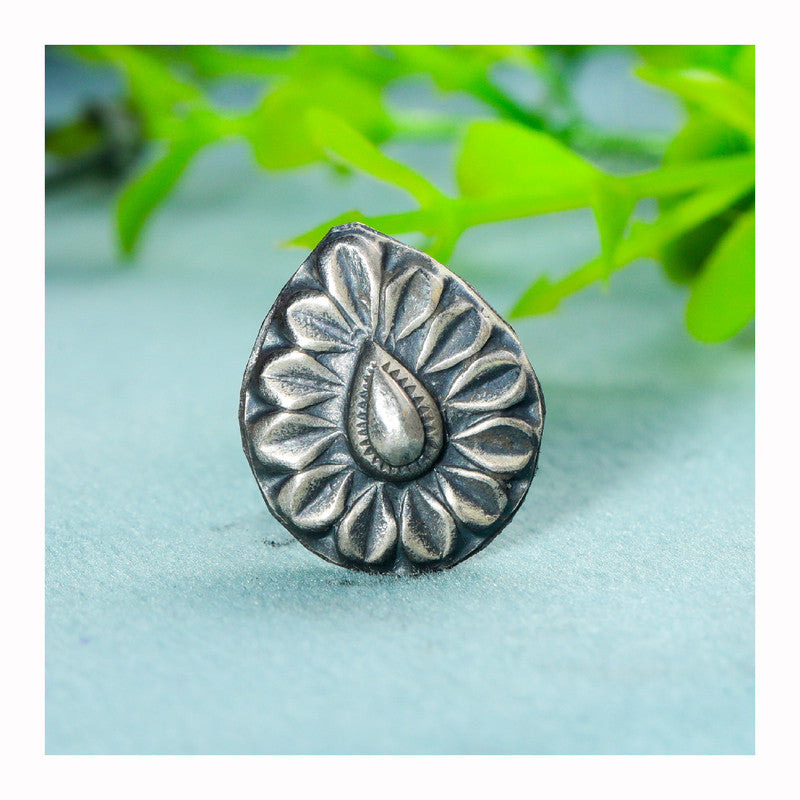 SILVER NOSE PIN WIRE NOSE PIN STERLING SILVER 925 SILVER OXIDIZED NOSE PIN FOR GIRLS AND WOMENS