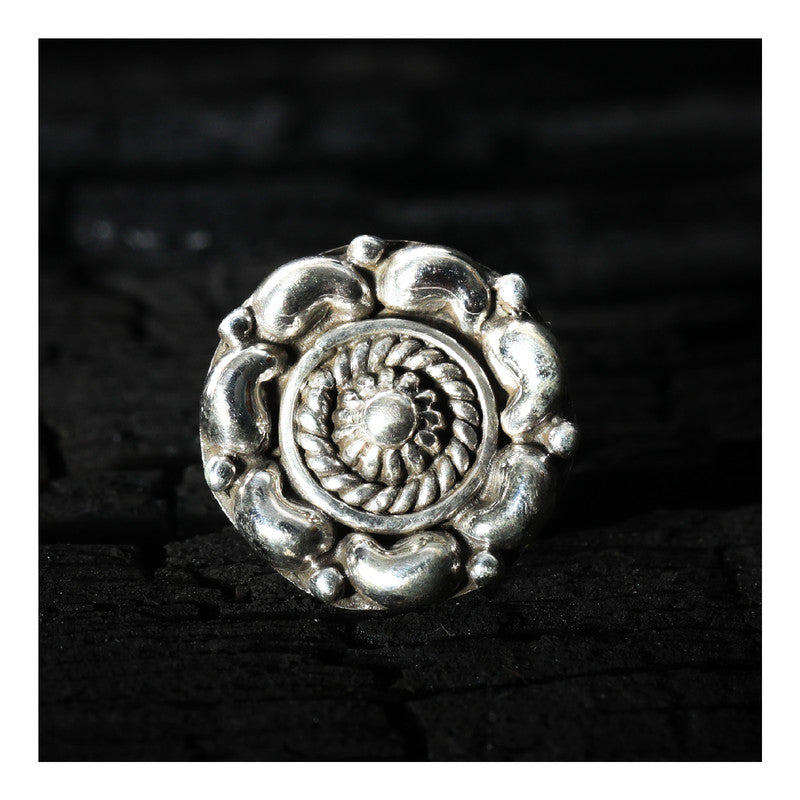 SILVER NOSE PIN WIRE NOSE PIN STERLING SILVER 925 SILVER OXIDIZED NOSE PIN FOR GIRLS AND WOMENS