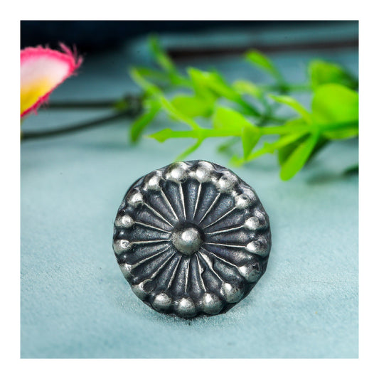 SILVER NOSE PIN WIRE NOSE PIN STERLING SILVER 925 SILVER OXIDIZED NOSE PIN FOR GIRLS AND WOMENS