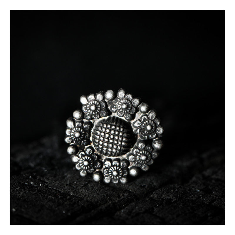 SILVER NOSE PIN WIRE NOSE PIN STERLING SILVER 925 SILVER OXIDIZED NOSE PIN FOR GIRLS AND WOMENS