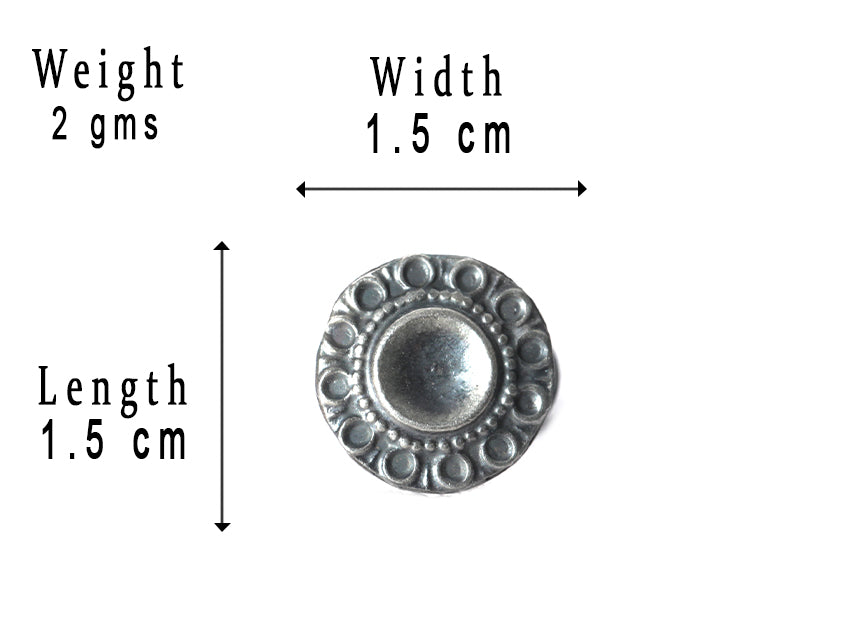 SILVER NOSE PIN WIRE NOSE PIN STERLING SILVER 925 SILVER OXIDIZED NOSE PIN FOR GIRLS AND WOMENS