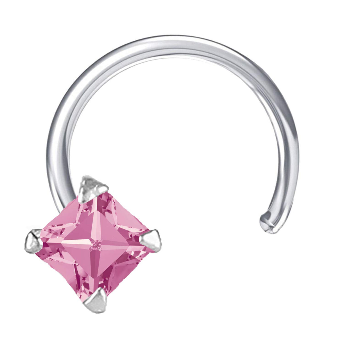 SQUARE PINKTOPAZ 7404