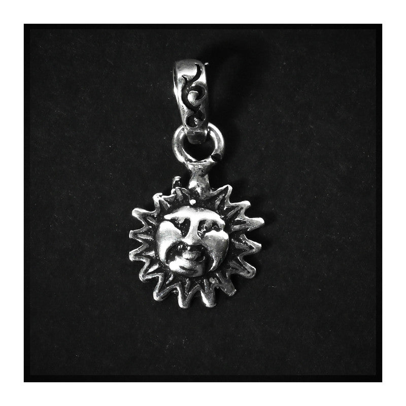 JSAJ Silver 925 Sterling Silver GOD PENDENT LOCKET SURAJ IN SMALL SIZE UNISEX PENDENT