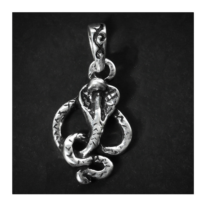 JSAJ Silver 925 Sterling Silver ANIMAL PENDANT SNACK NAAG IN SMALL SIZE UNISEX PENDENT