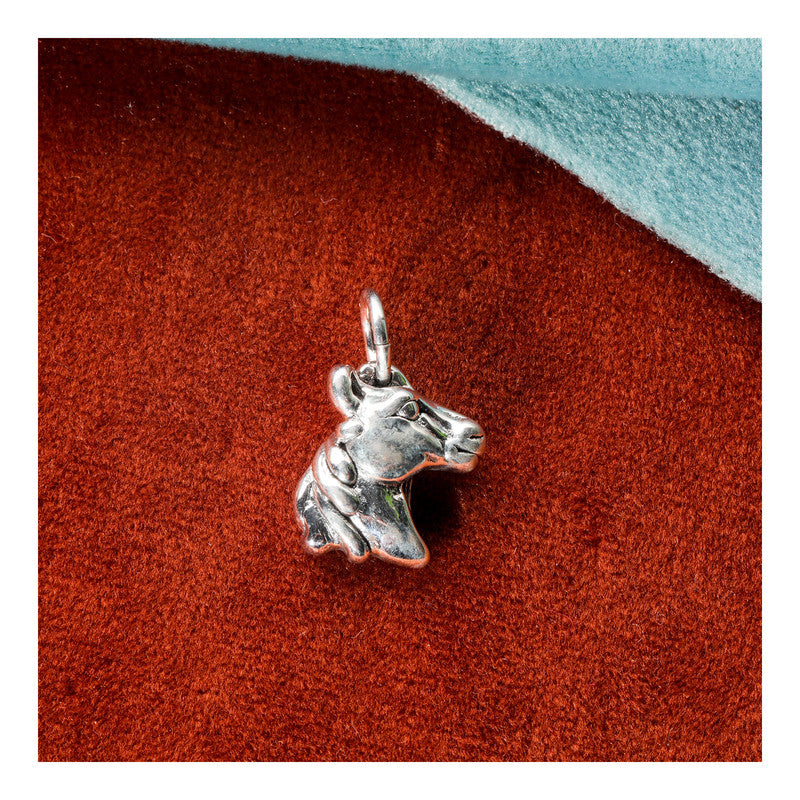 JSAJ Silver 925 Sterling Silver ANIMAL PENDANT BULL IN SMALL SIZE UNISEX PENDENT