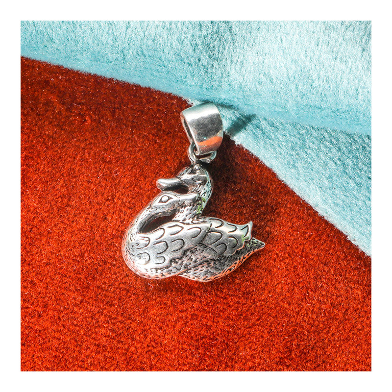 JSAJ Silver 925 Sterling Silver ANIMAL PENDANT BATAK IN SMALL SIZE UNISEX PENDENT