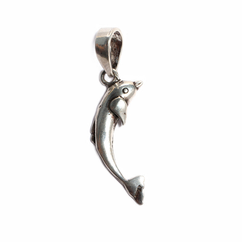 JSAJ Silver 925 Sterling Silver ANIMAL PENDANT FISH MACHLI IN MEDIUM SIZE UNISEX PENDENT
