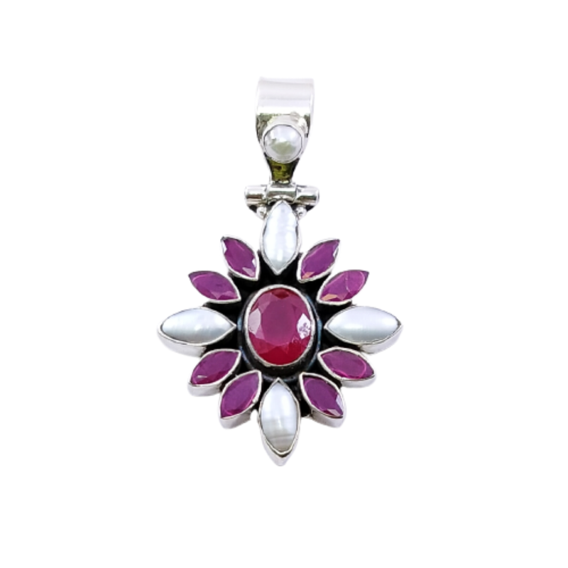 9445 Ruby With Pearl