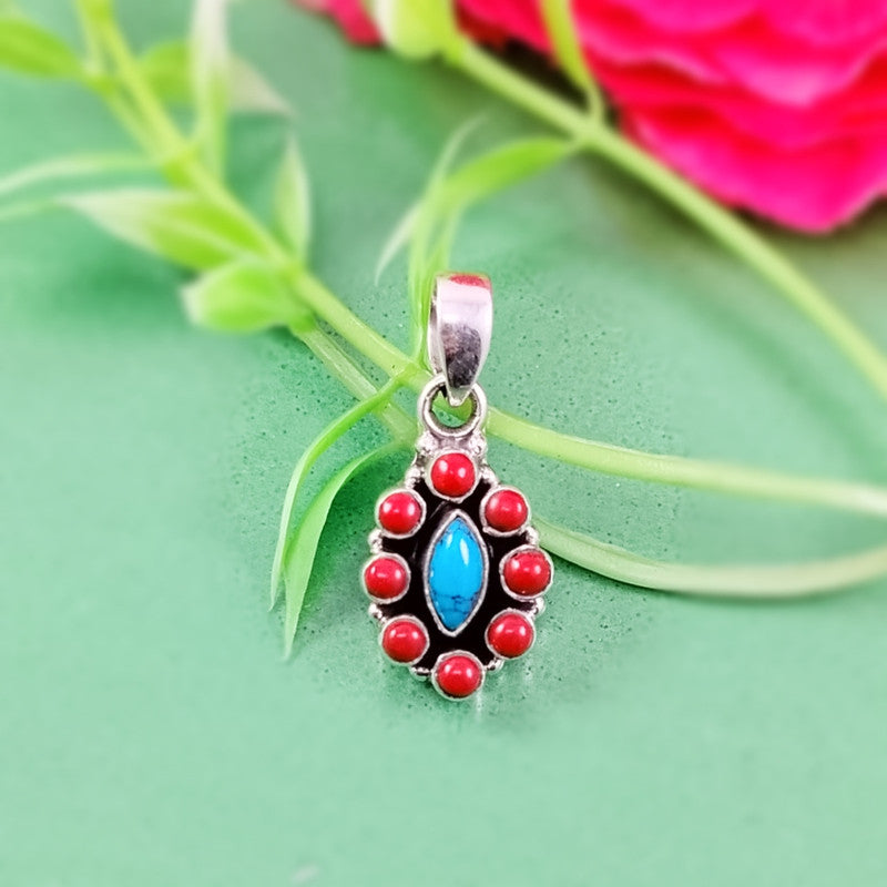 9451 Orange+Turquoise
