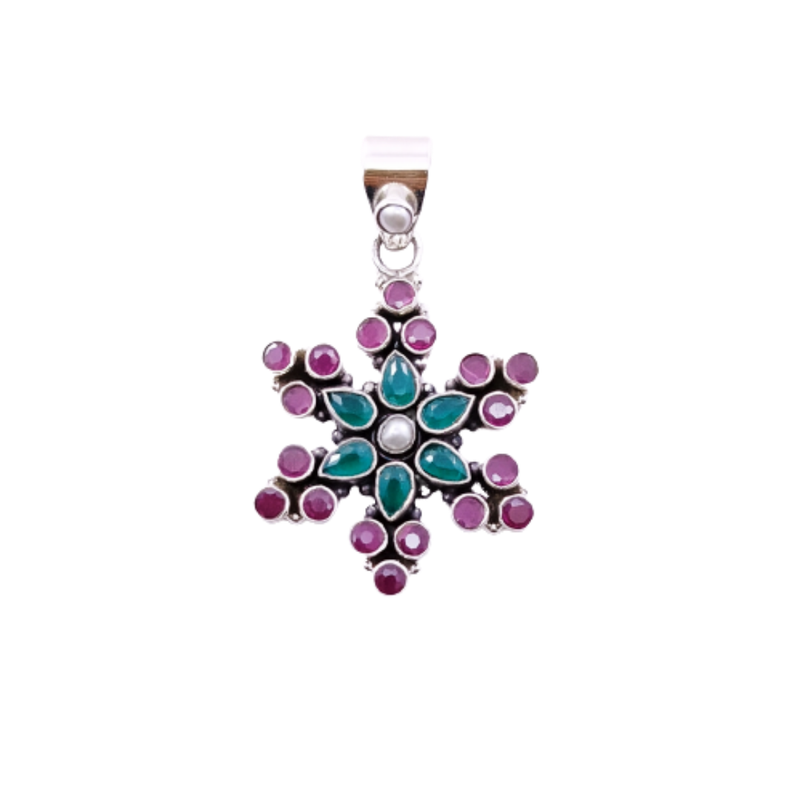 9471 Ruby With Emerald
