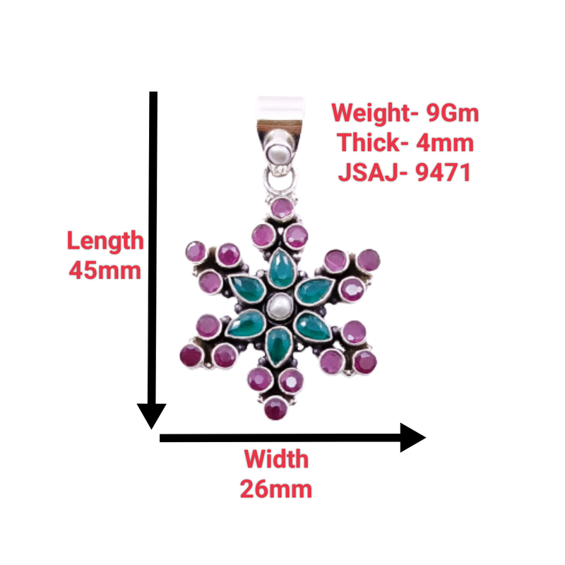 9471 Ruby With Emerald