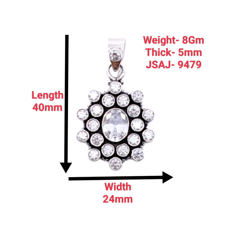 9479 Pearl With White Zircon