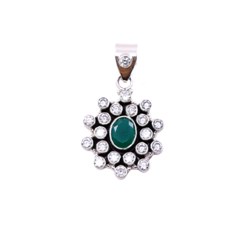 9486 Zirconia With Green Onyx