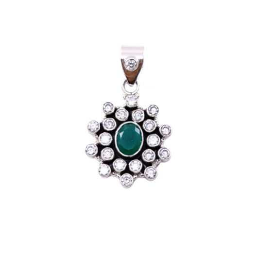 9486 Zirconia With Green Onyx