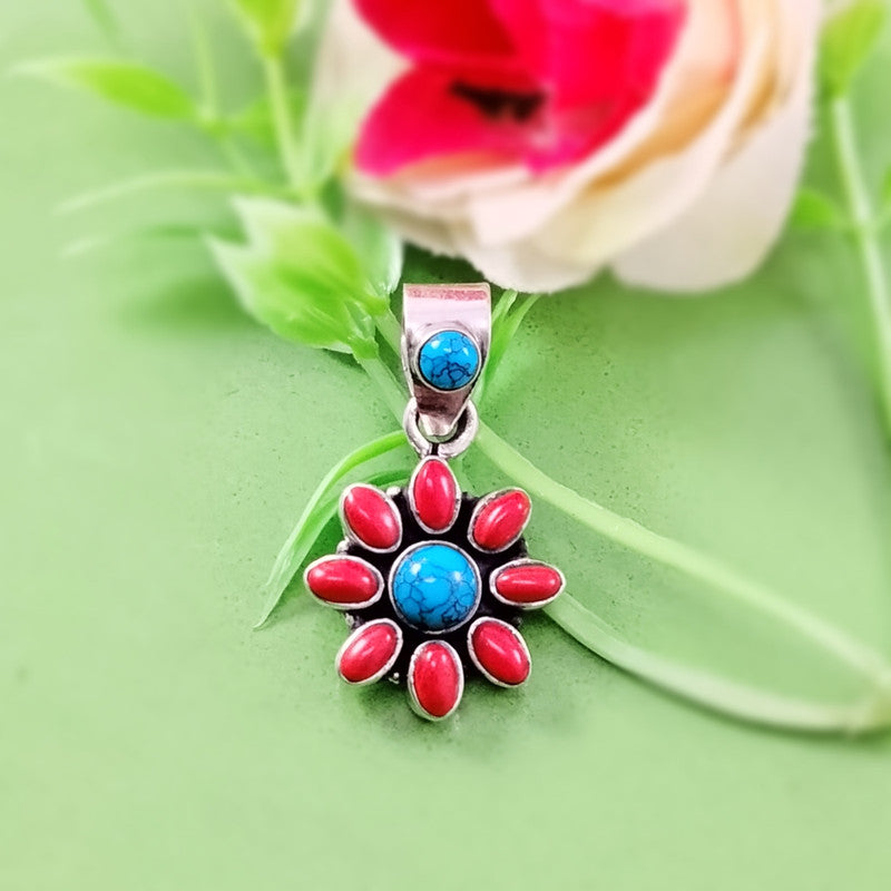 9489 Turquoise With Orange