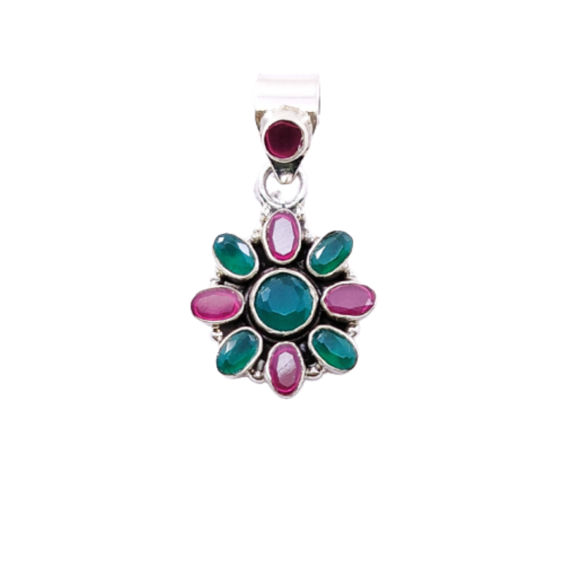9497 Ruby With Emerald