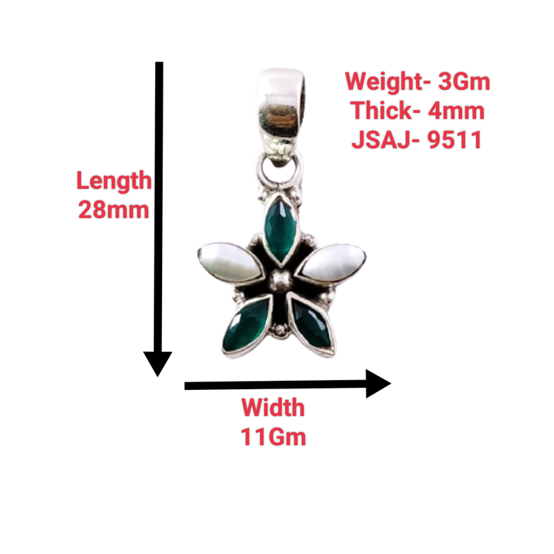 9511 Emerald With Pearl