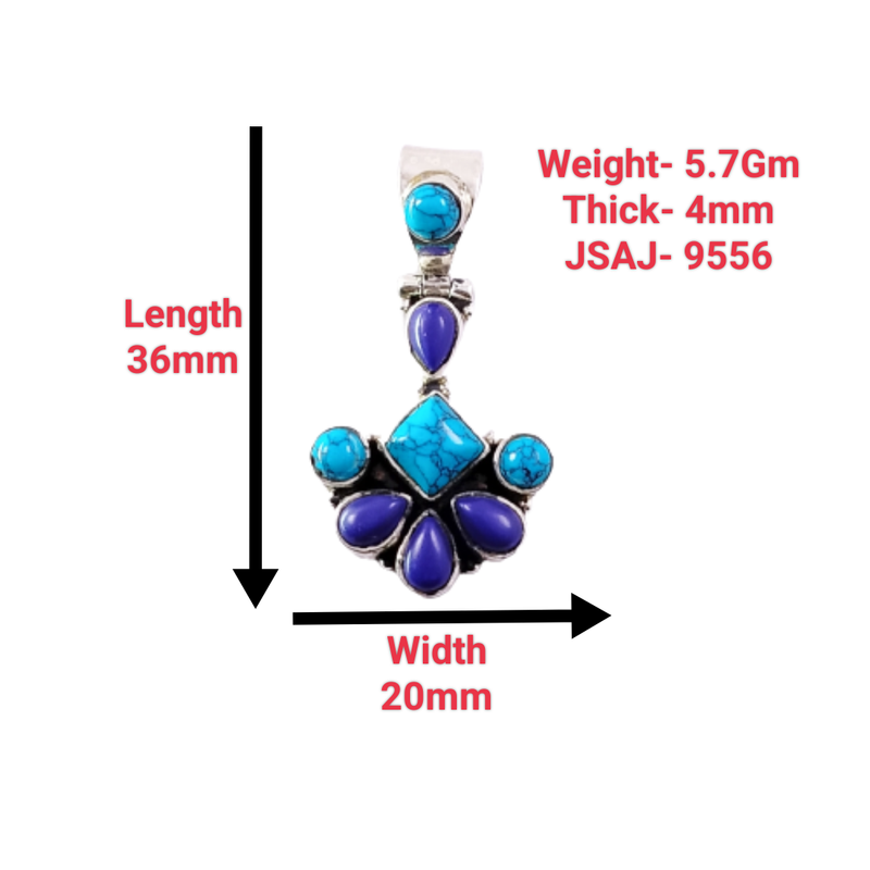 9556 Turquoise With Lapis