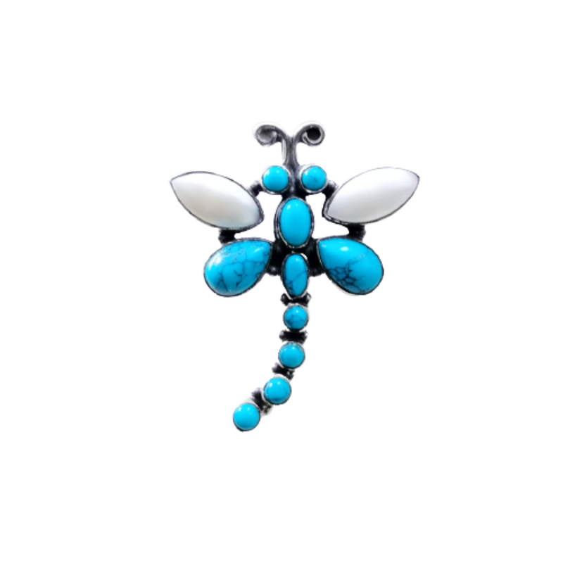 9561 Turquoise With Pearl