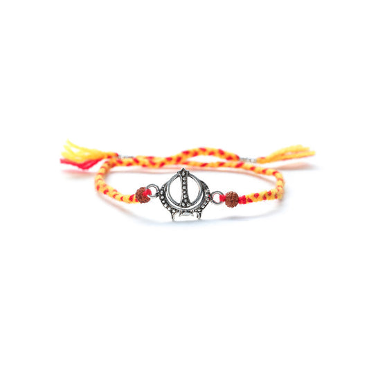 JSAJ 925 Sterling Silver KHANDA SAHIB RAKHI