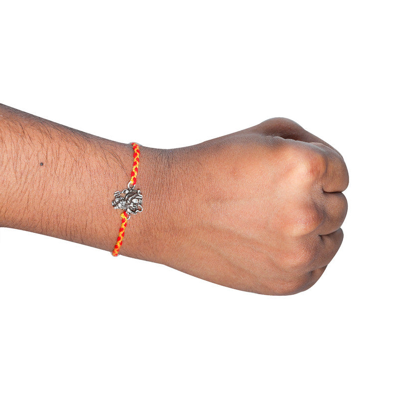 JSAJ 925 Sterling Silver SHIV PARVATI RAKHI